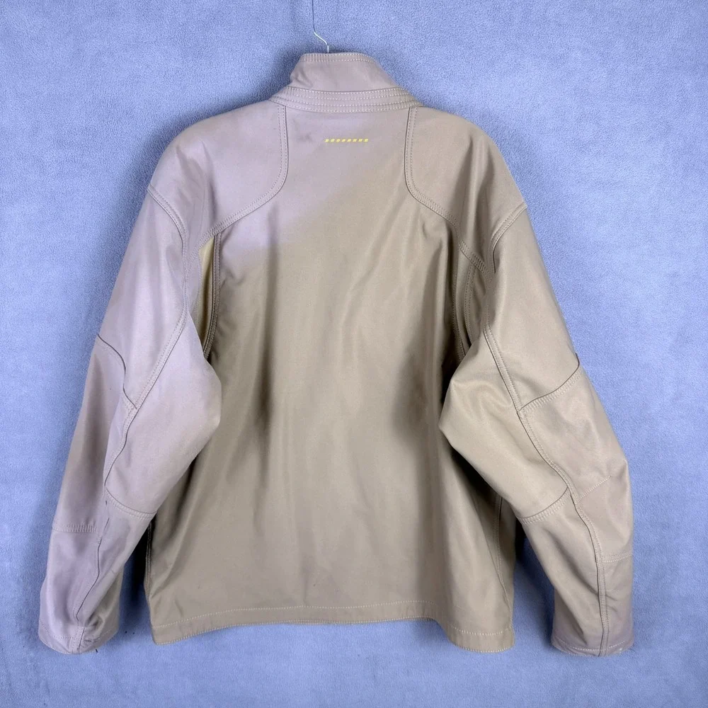 Ariat Rebar Jacket Mens Large Brown Softshell Full Zip Lined Workwear‎ Outdoor